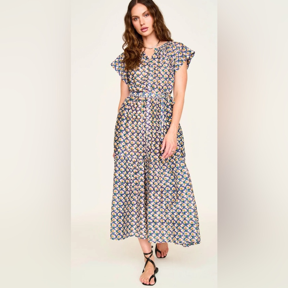 Mirth Vienna Maxi Dress – Sweetwater Print, Size Small (NWT)